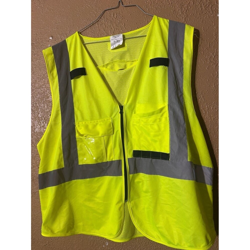 Milwaukee High Visibility Vest Size L/XL 48-73-5022 Class 2